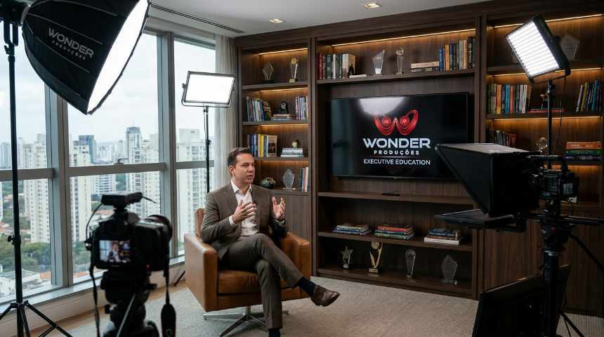 Gravação de videoaulas em São Paulo