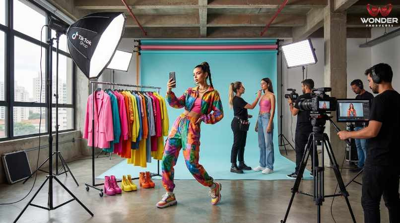 Estúdio de gravação de vídeo apra Tik Tok Shop em São Paulo