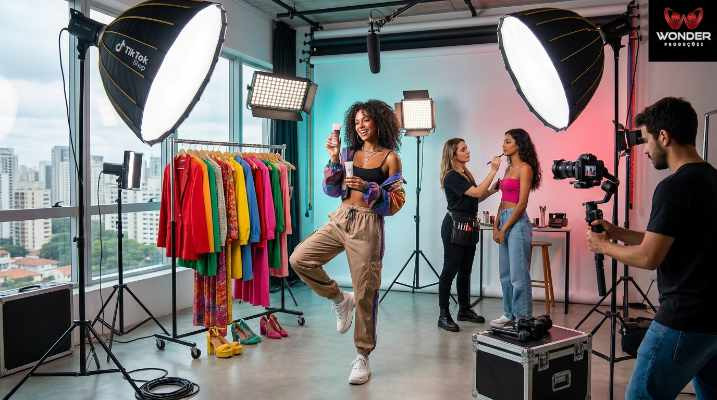 Produtora de vídeo para Tik Tok Shop em São Paulo