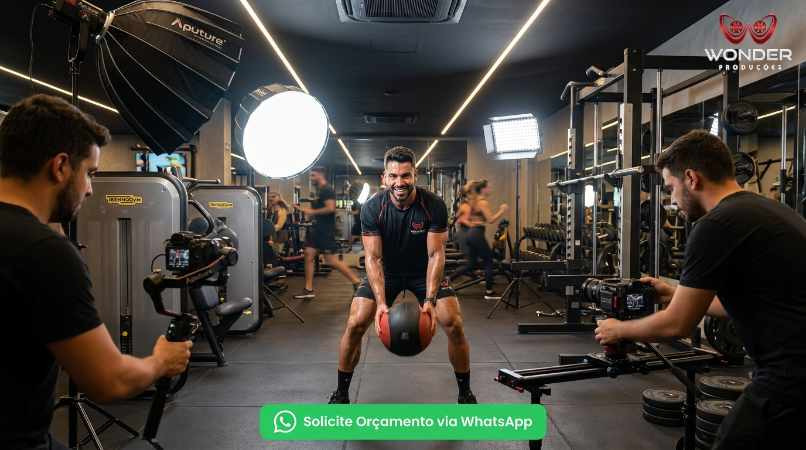 Produtora de vídeo TIK TOK Shop Para Academias em São Paulo