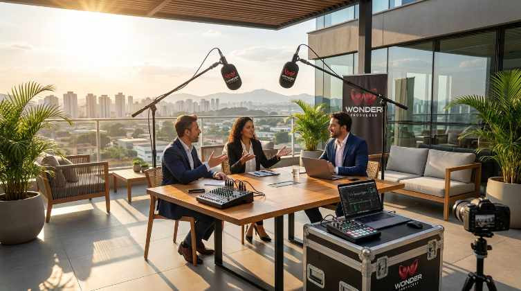 Wonder Produções - Transmissão ao Vivo Para Empresas em Guarulhos SP