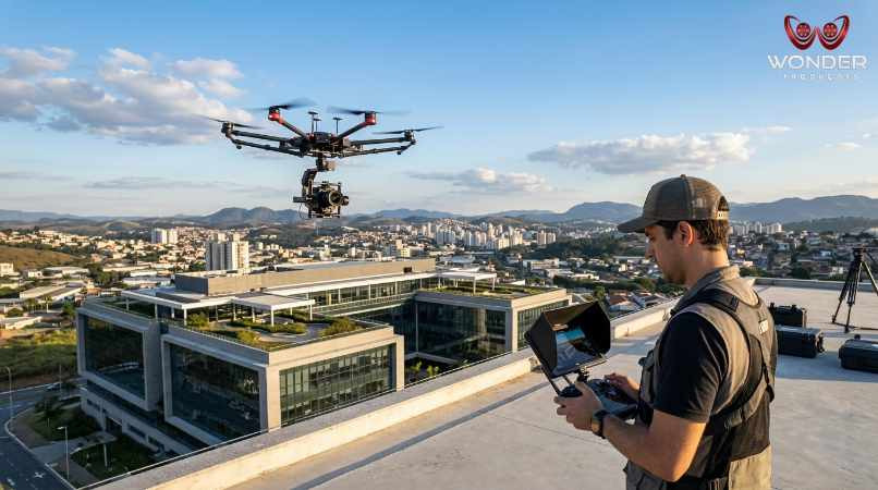 Filmagem com drone em São Paulo