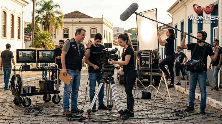 Filmagem para TV em São Paulo