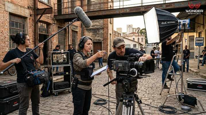 Gravação de documentários em SP