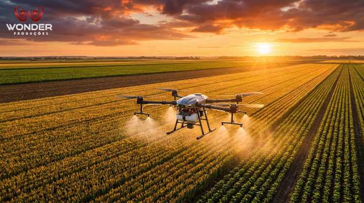 Drones na agricultura perto de mim