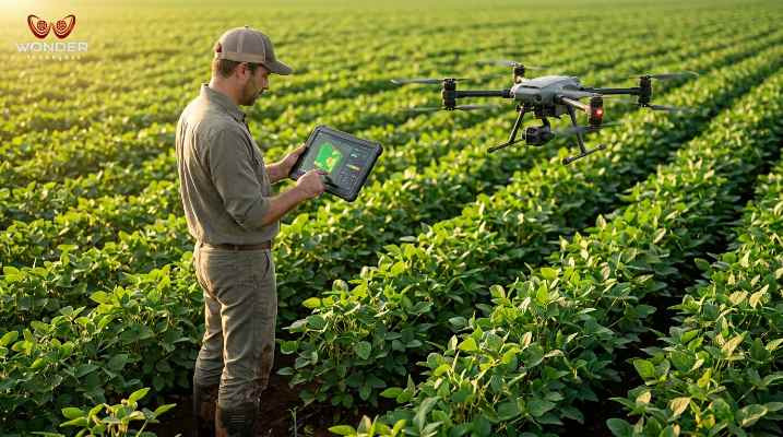 Empresa serviços de drones na agricultura