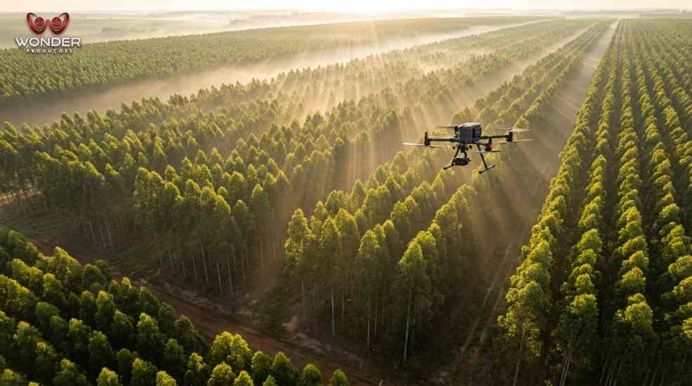 Serviço de pulverização com drones agricolas