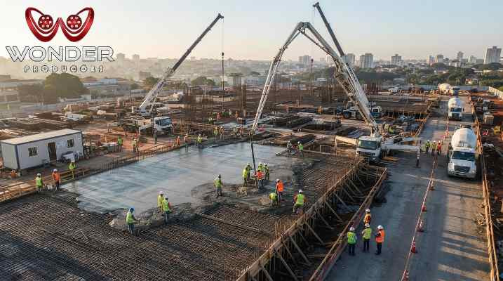 Monitoramento de obras com drones