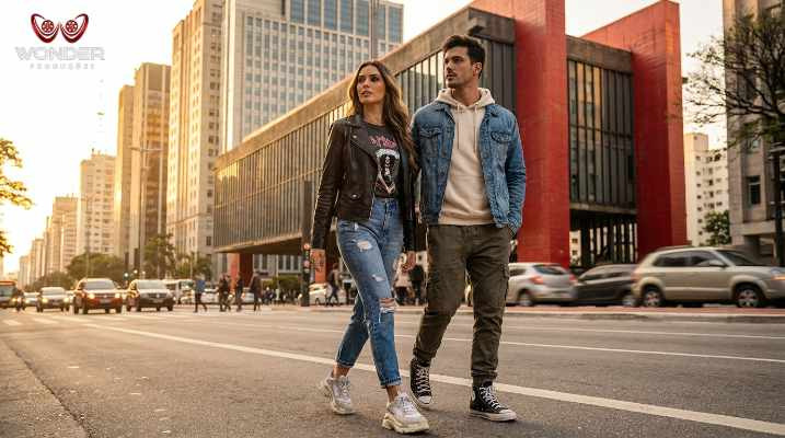 Ensaio fotográfico casal na Avenida Paulista SP