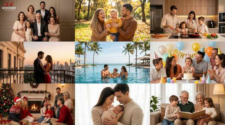 Ensaio fotográfico Família - Wonder Produções