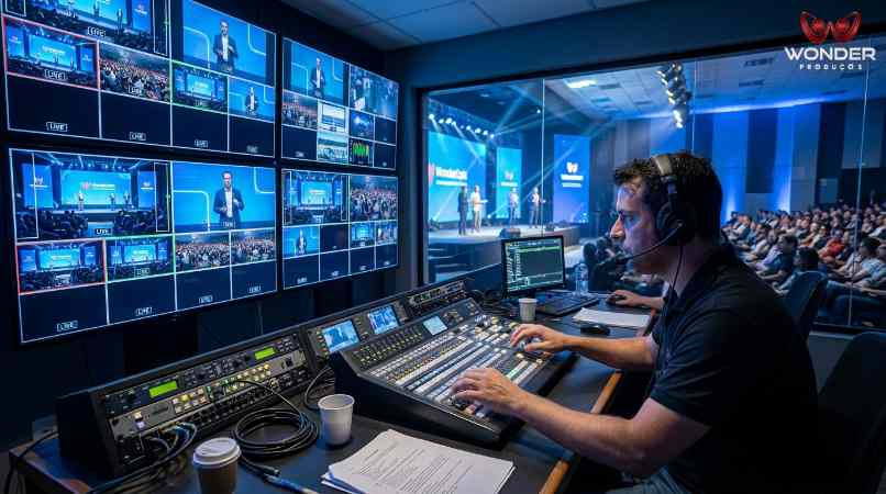 Equipe de edição de vídeo em São Paulo