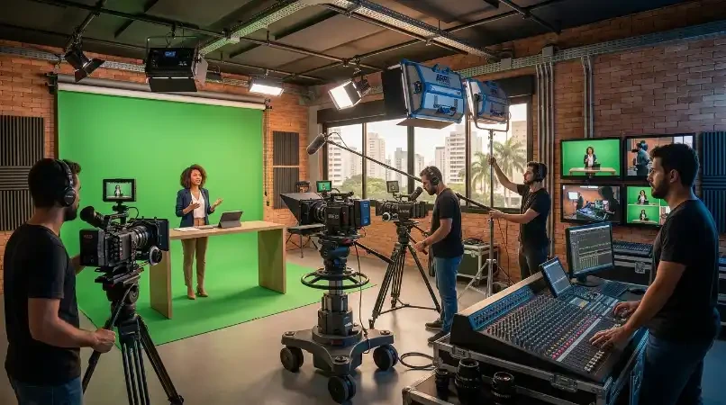 Gravação de videoaula em São Paulo