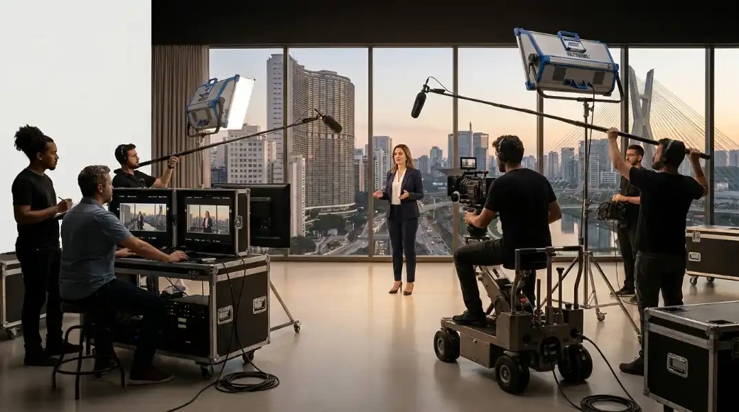 Gravação de vídeo para TV - SP
