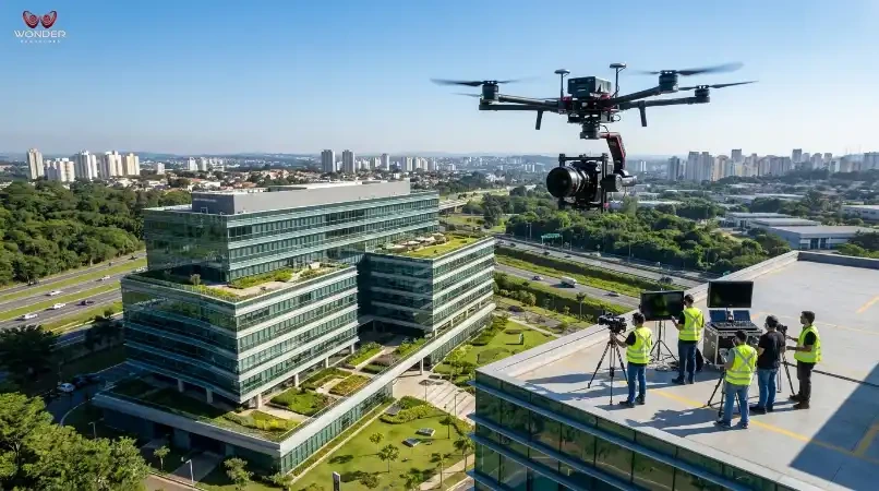 Filmagem com drone em Campinas - SP