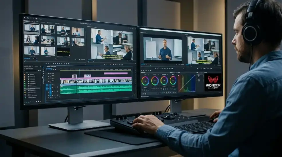 Edição de Vídeo para treinamento corporativo em São Paulo