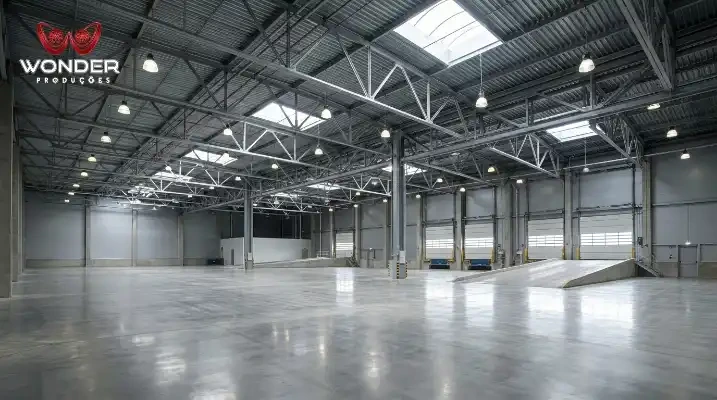 Vídeo para barracão comercial e industrial São Paulo