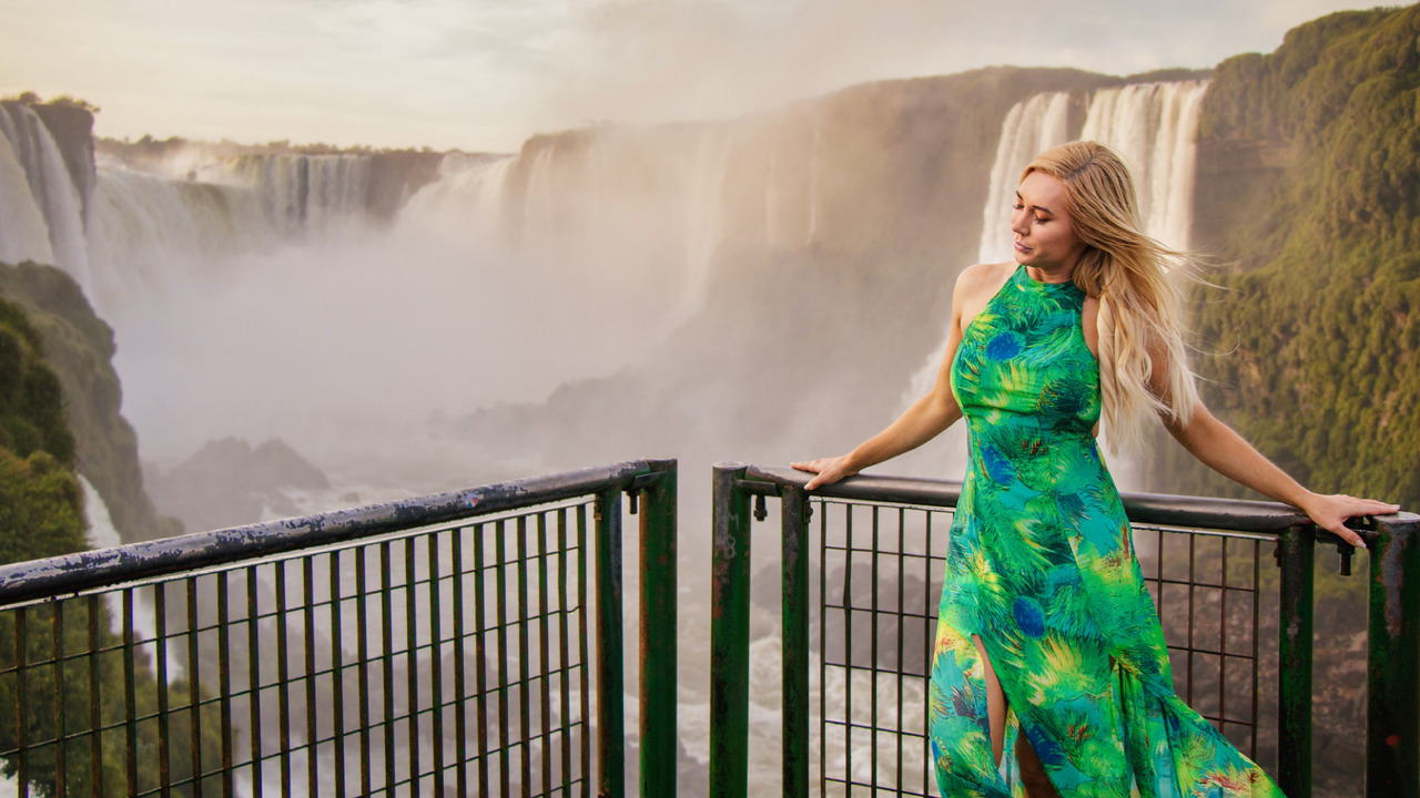 Ensaio fotográfico nas Cataratas do Iguaçu