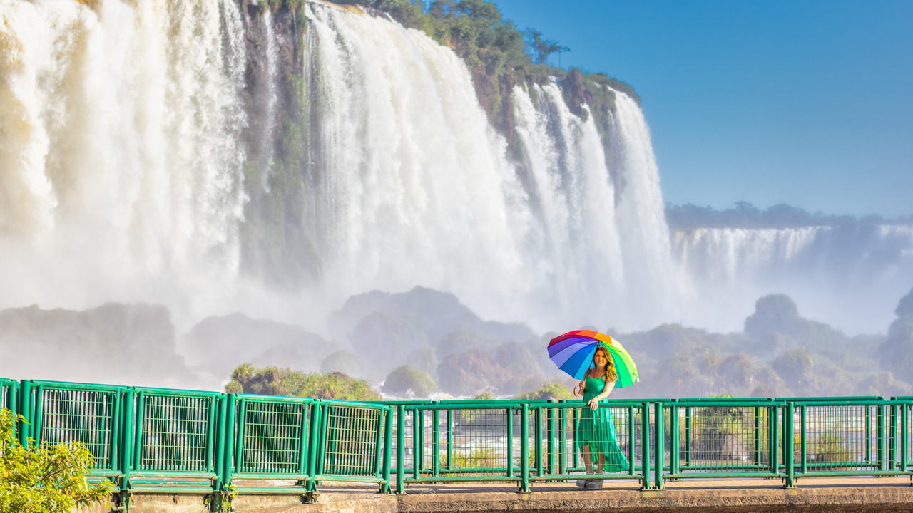 Fotos nas Cataratas do Iguaçu