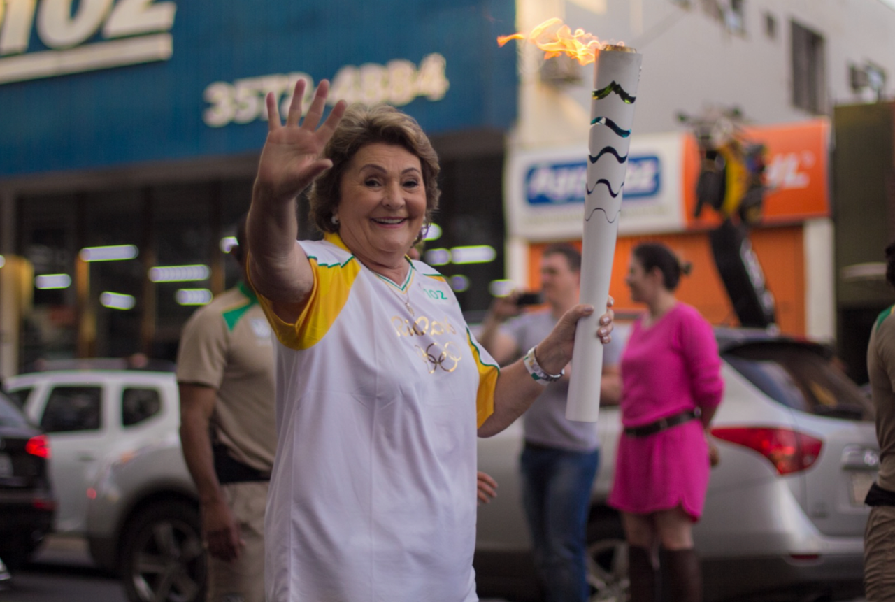 Tocha Olimpica Dona Cléris