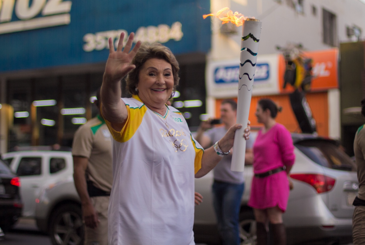 Tocha Olimpica Dona Cléris 