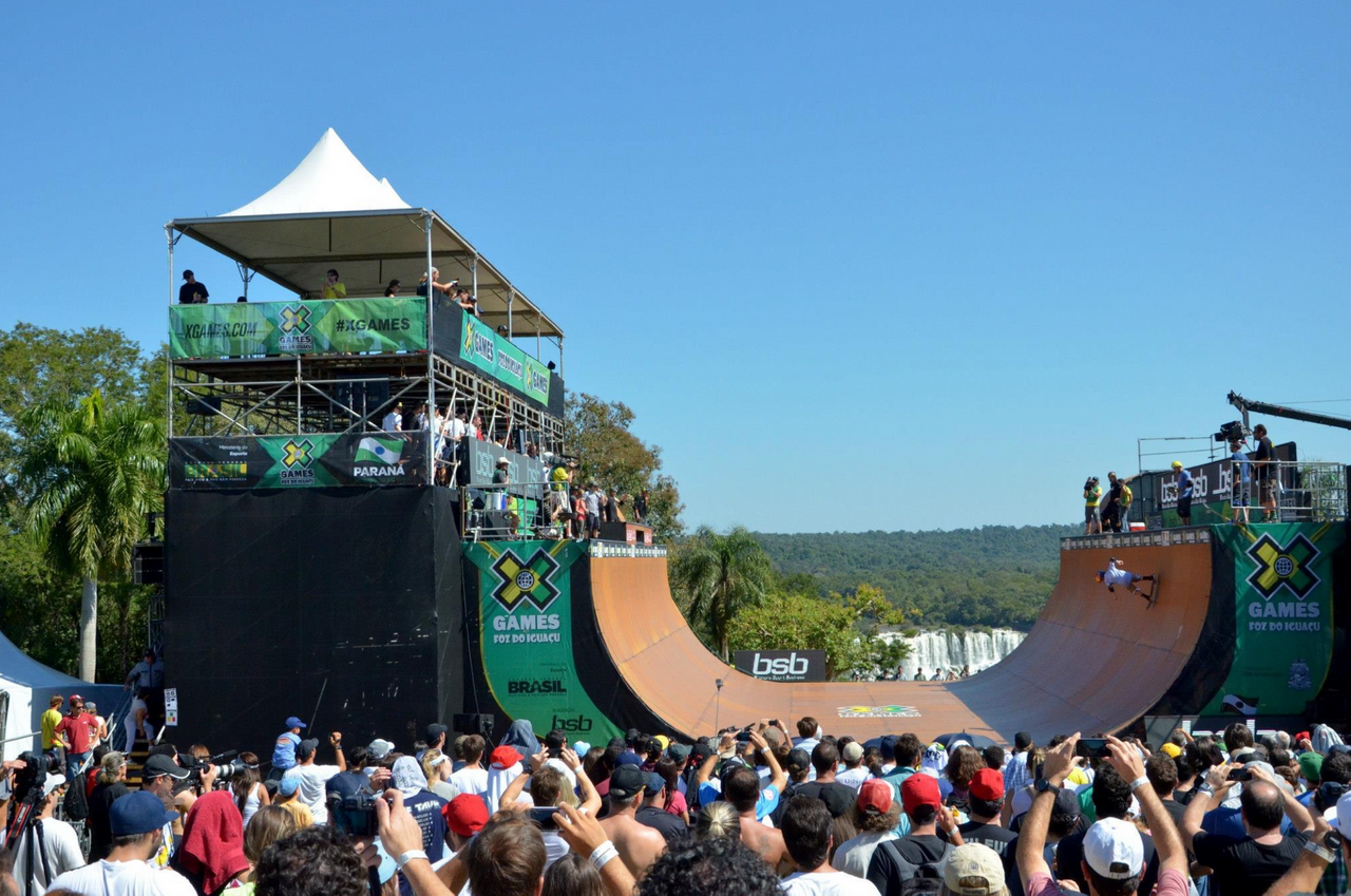 X Games prova nas Cataratas