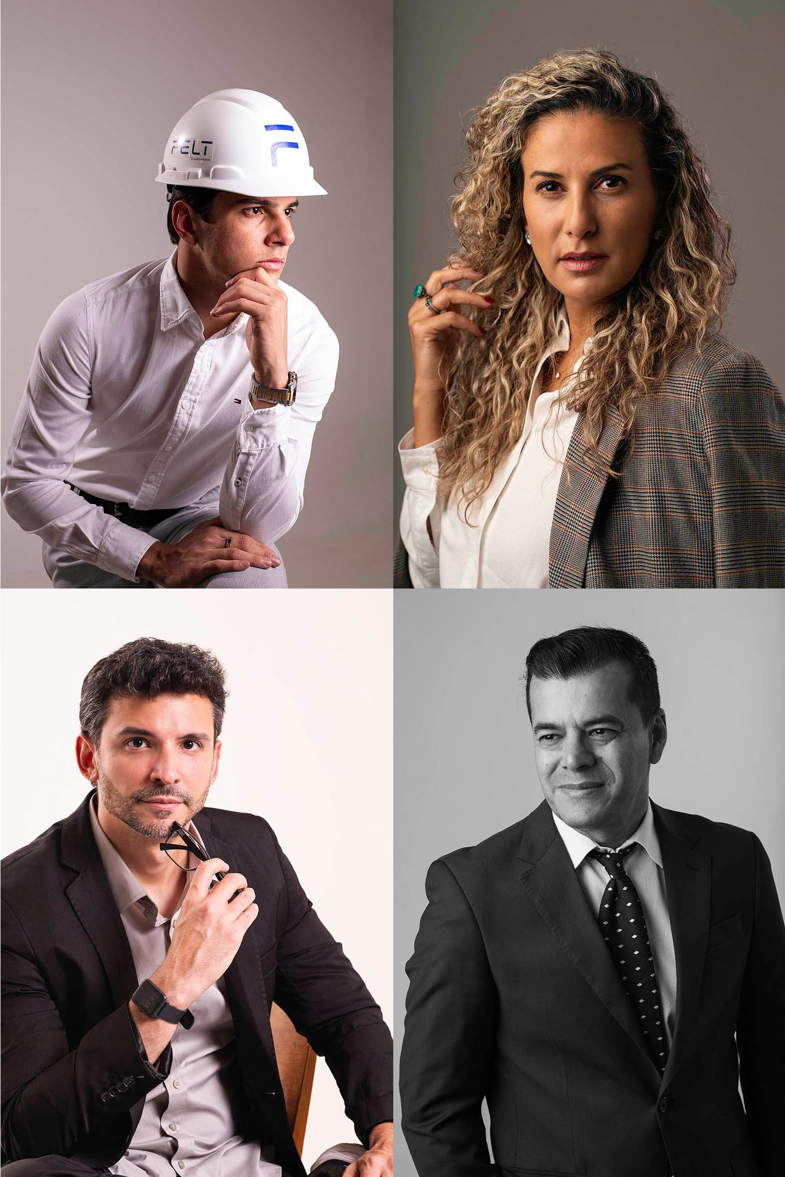 Portifólio de Profissionais fotografados por estúdio Jotta PhotoPro