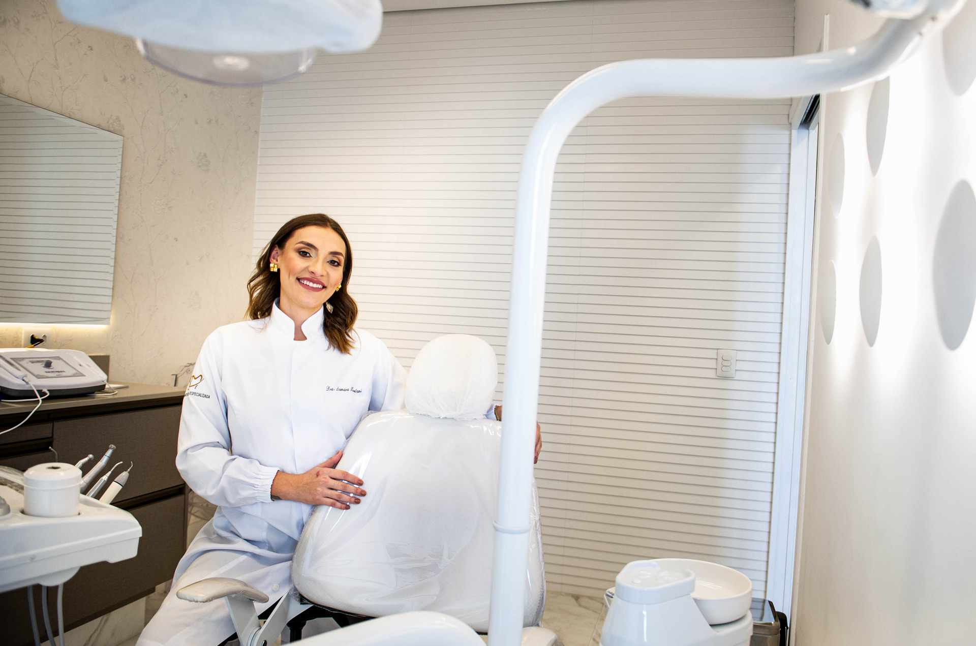 Ensaio lifestyle de Dentista em Santos