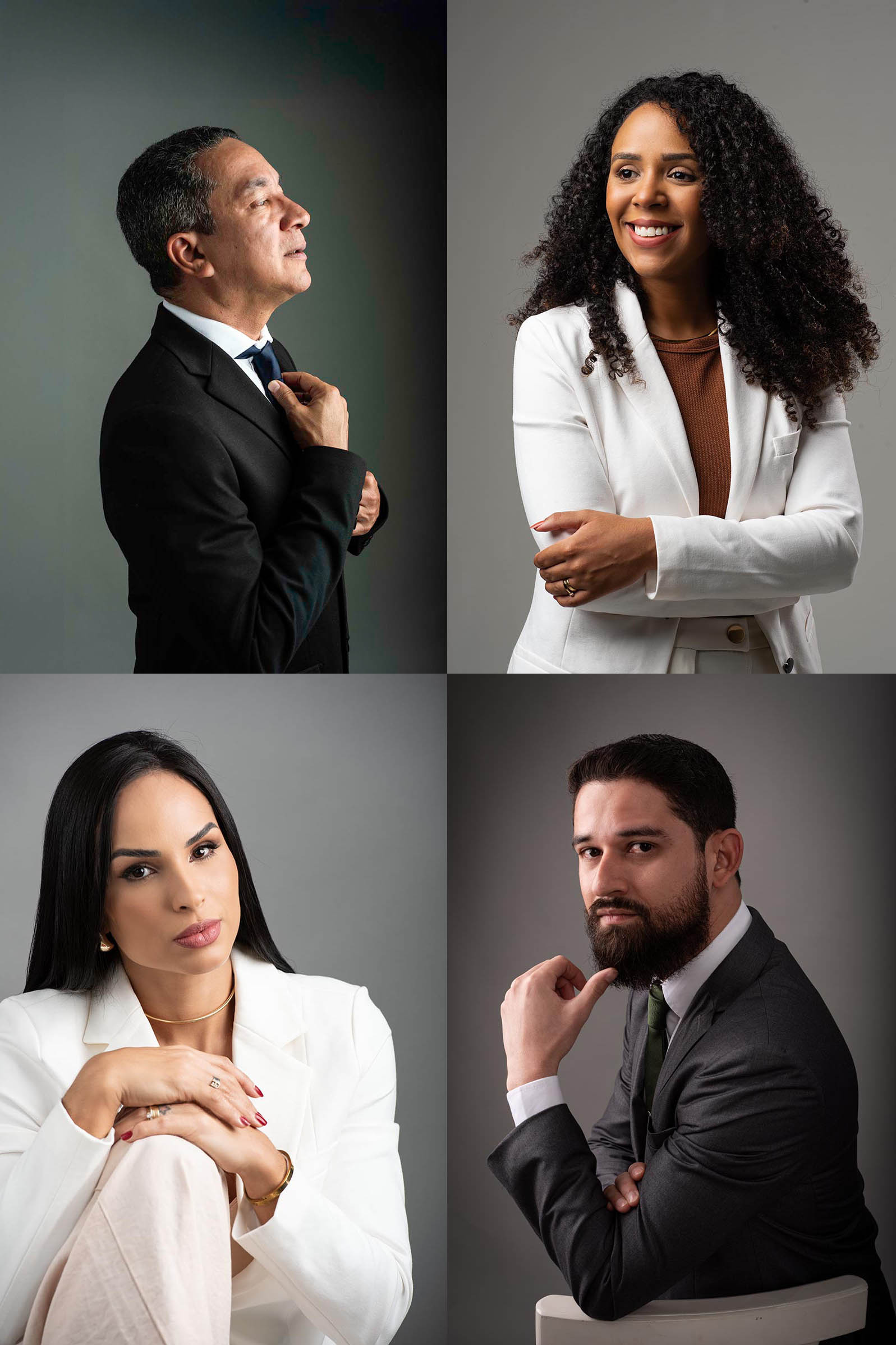 Exemplo de Profissionais Retratados por Jotta/Ana Oliveira