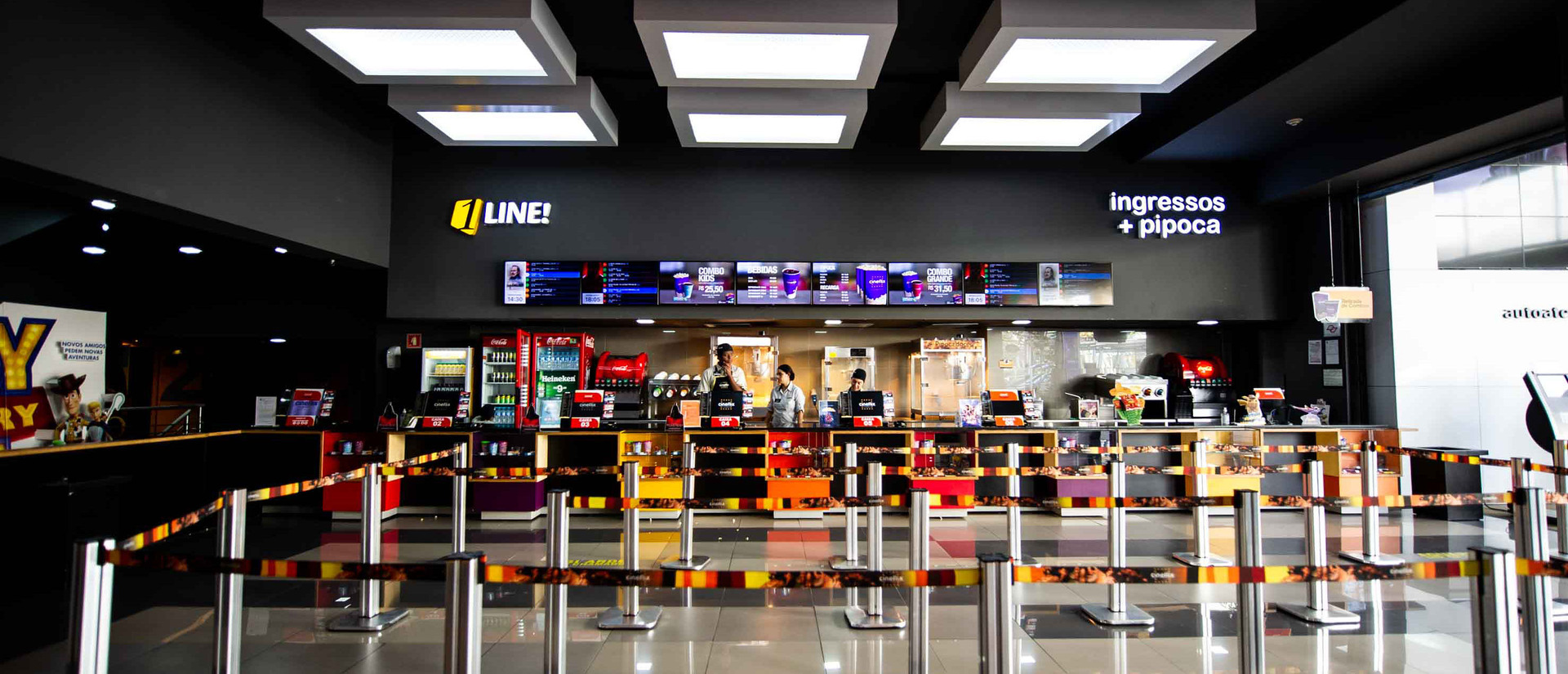 fotografia de ambientes e empreendimentos - Cineflix The Square Granja Viana