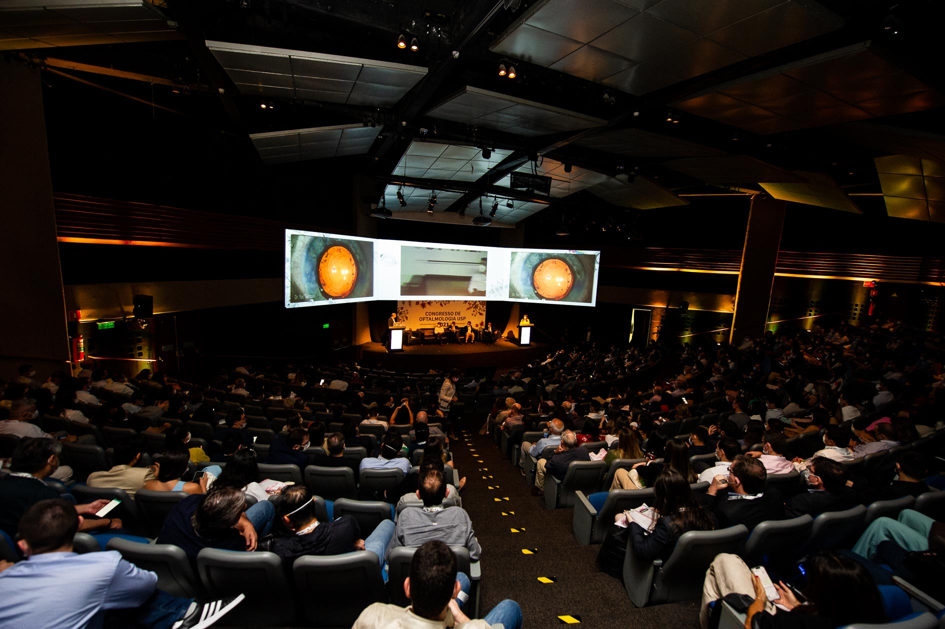 Evento da Oftamusp no Centro de Convenções Pinheiros