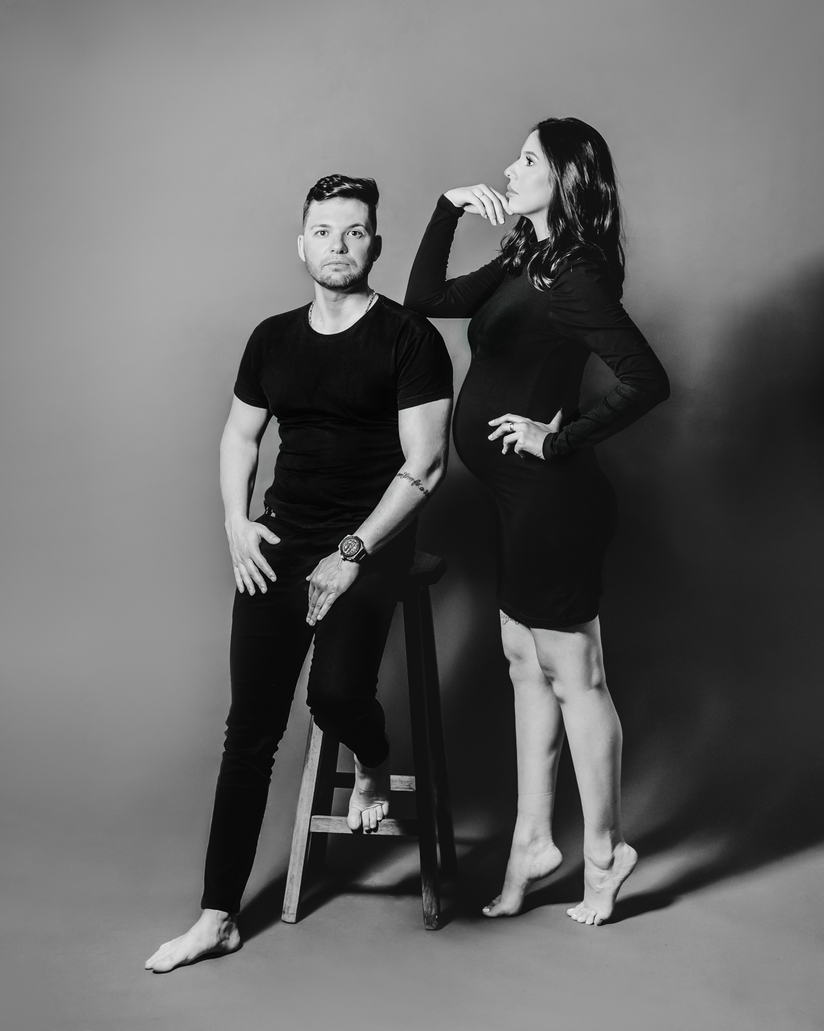 ensaio casal gestante estudio