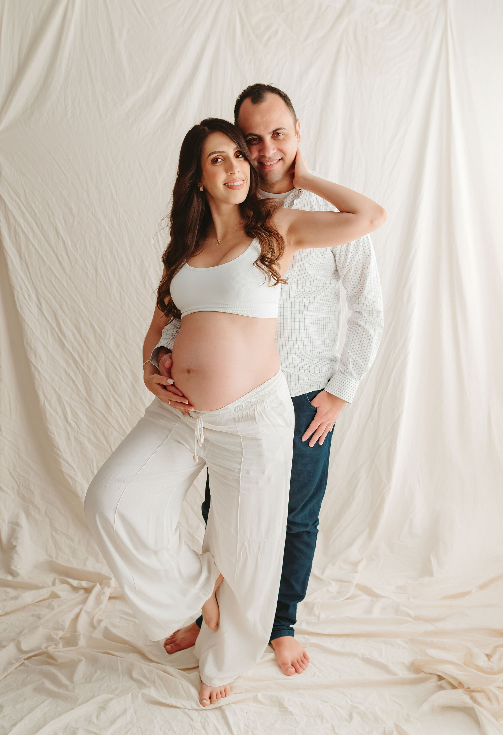 ensaio casal gestante estudio