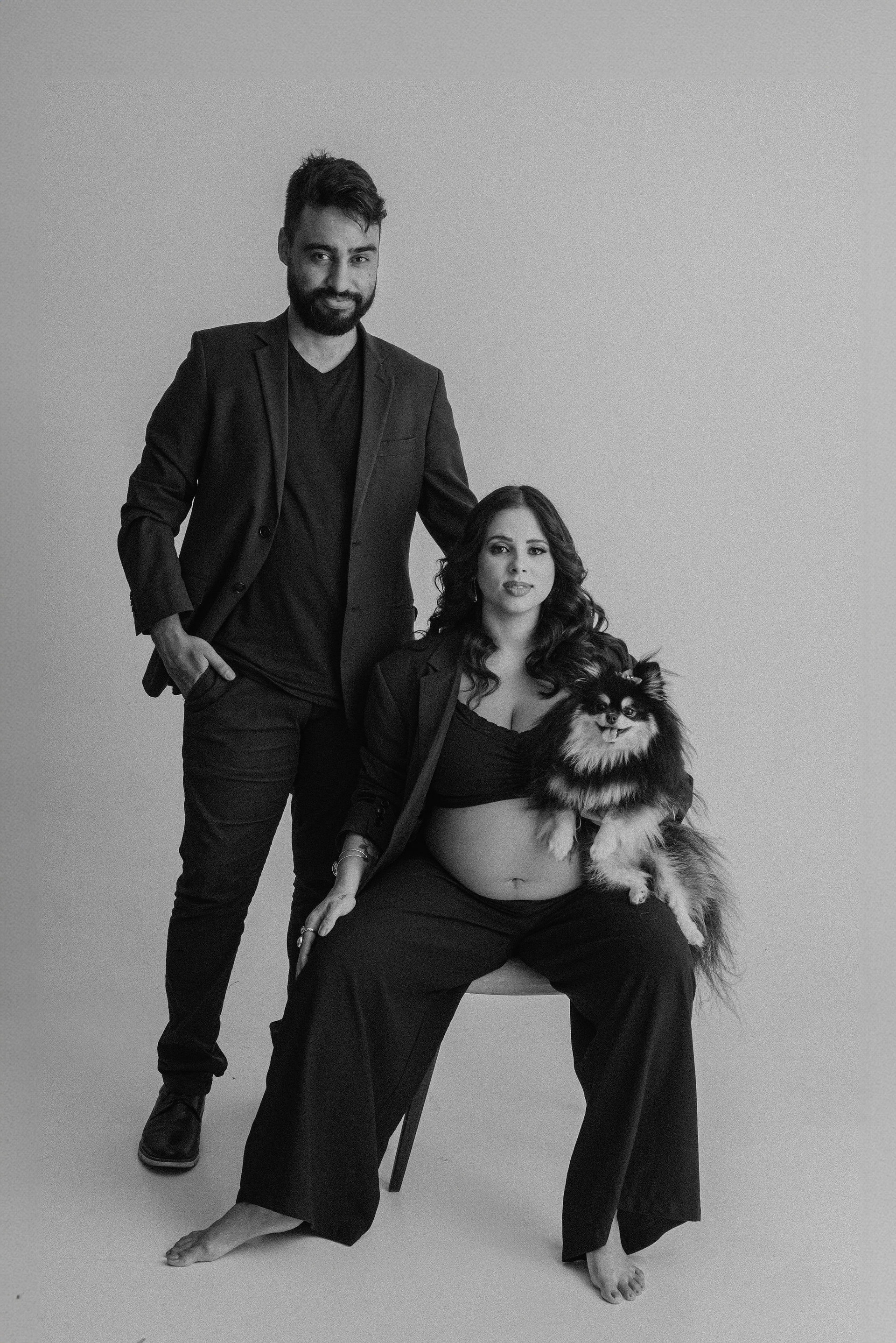 ensaio casal gestante estudio