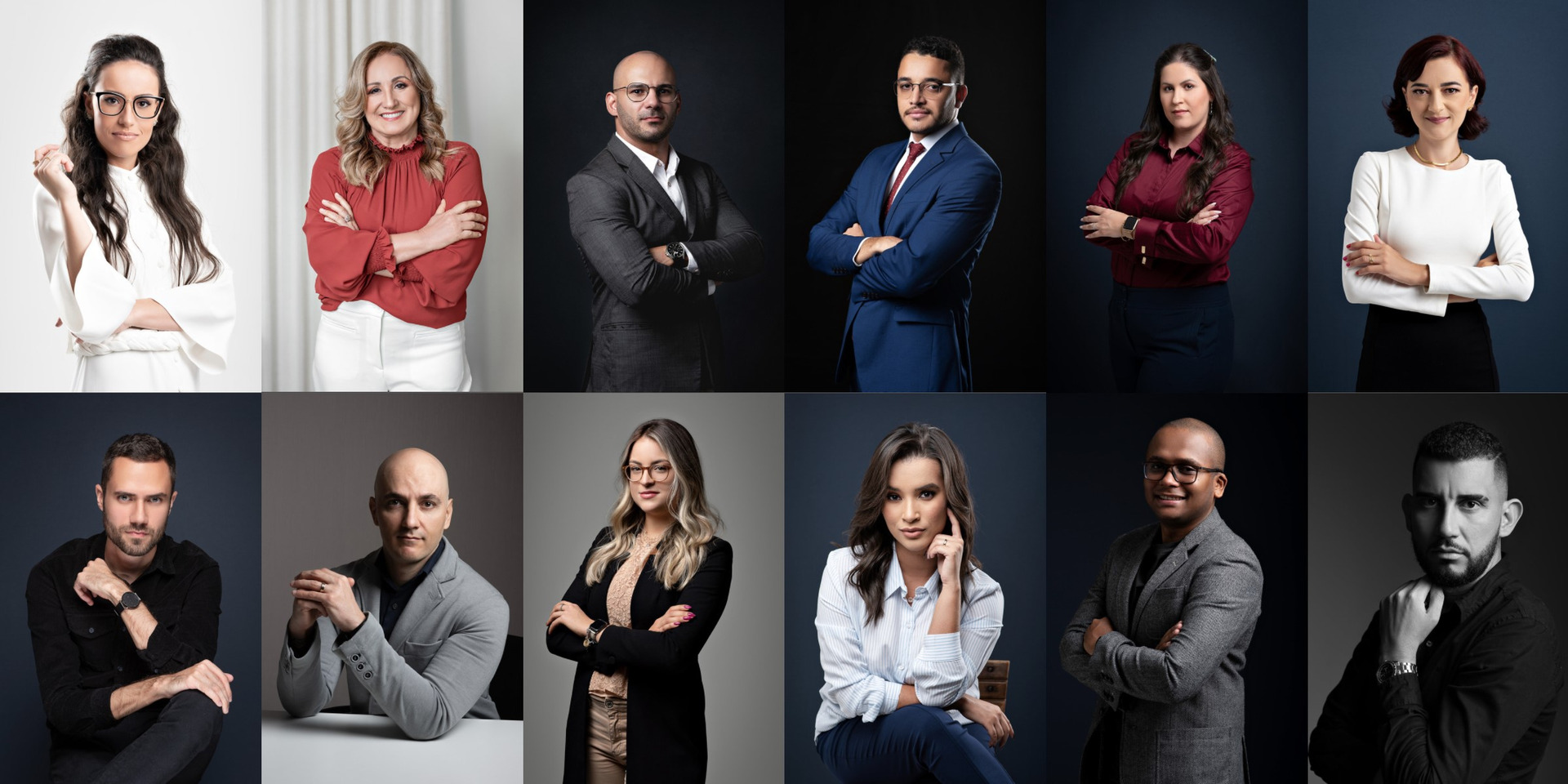 Retrato corporativo profissional realizado no Estúdio Abrassear