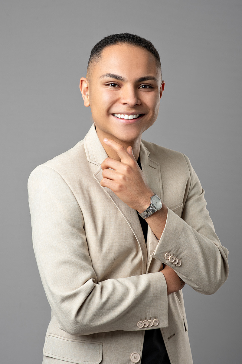 Retrato Corporativo Empresarial perfil profissional Esteticista Daniel Vital