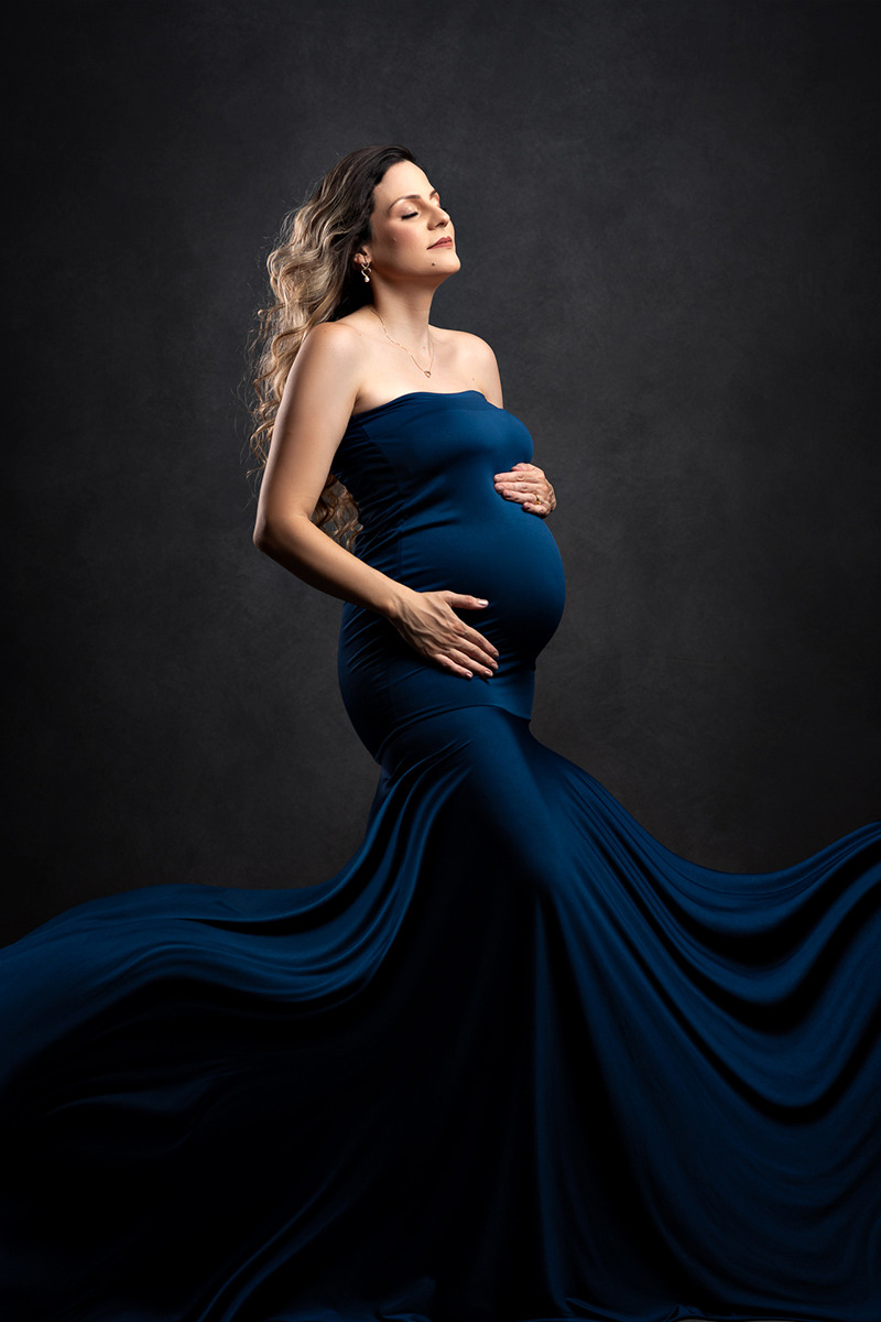 Ensaio ou Book de Gestante no Estúdio Abrassear Por Gresley Guimarães em Contagem ou BH Belo Horizonte