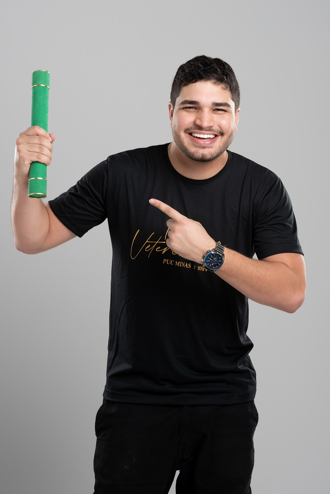 Ensaio de Formandos Formatura no Estúdio Abrassear em Contagem na Grande BH