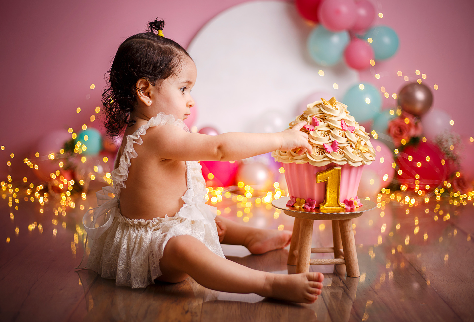 SMASH THE CAKE - FLORES E BORBOLETAS