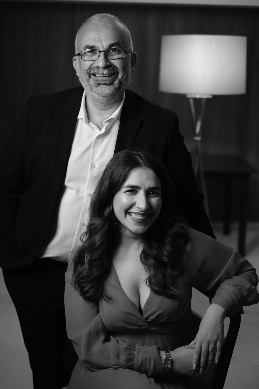 Retrato da equipa de fotógrafos