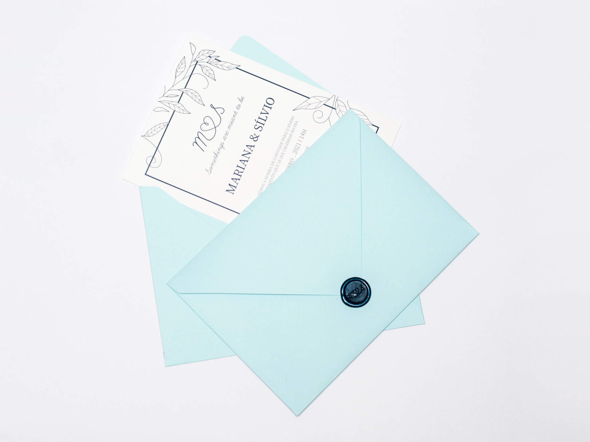 Convite de casamento