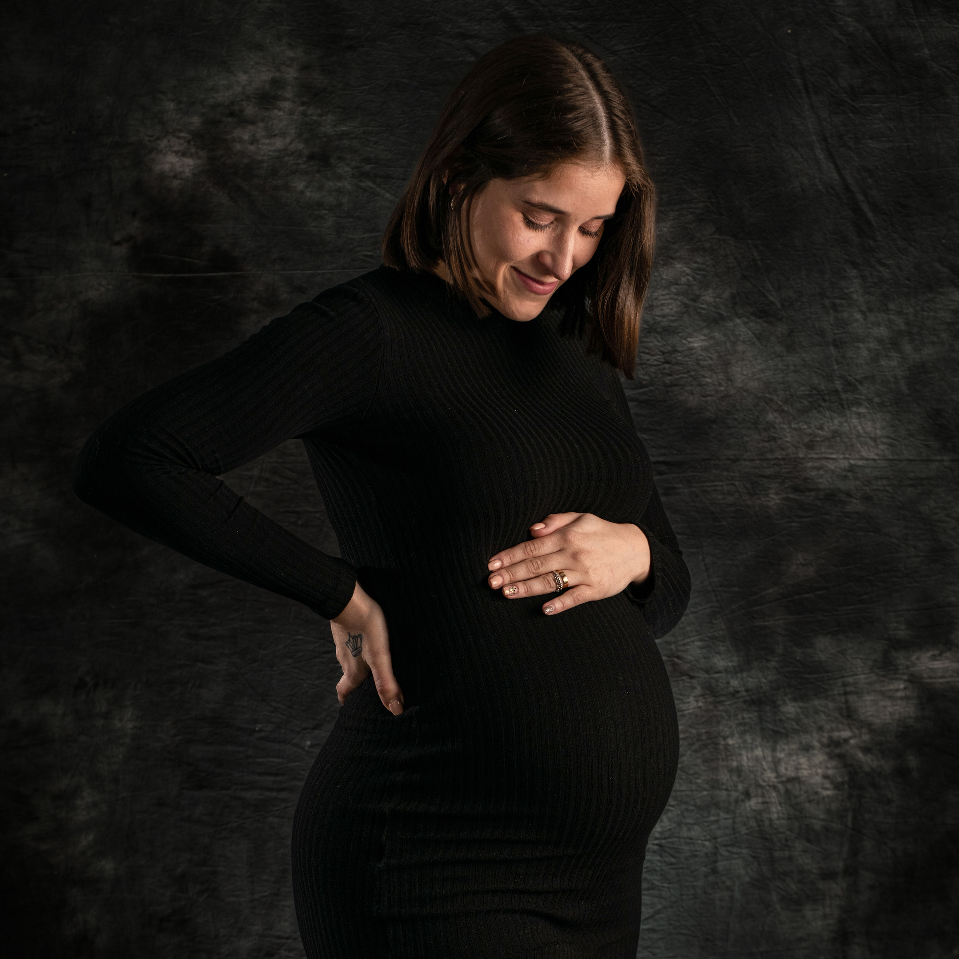 Fotografia de uma mulher grávida em Ermesinde