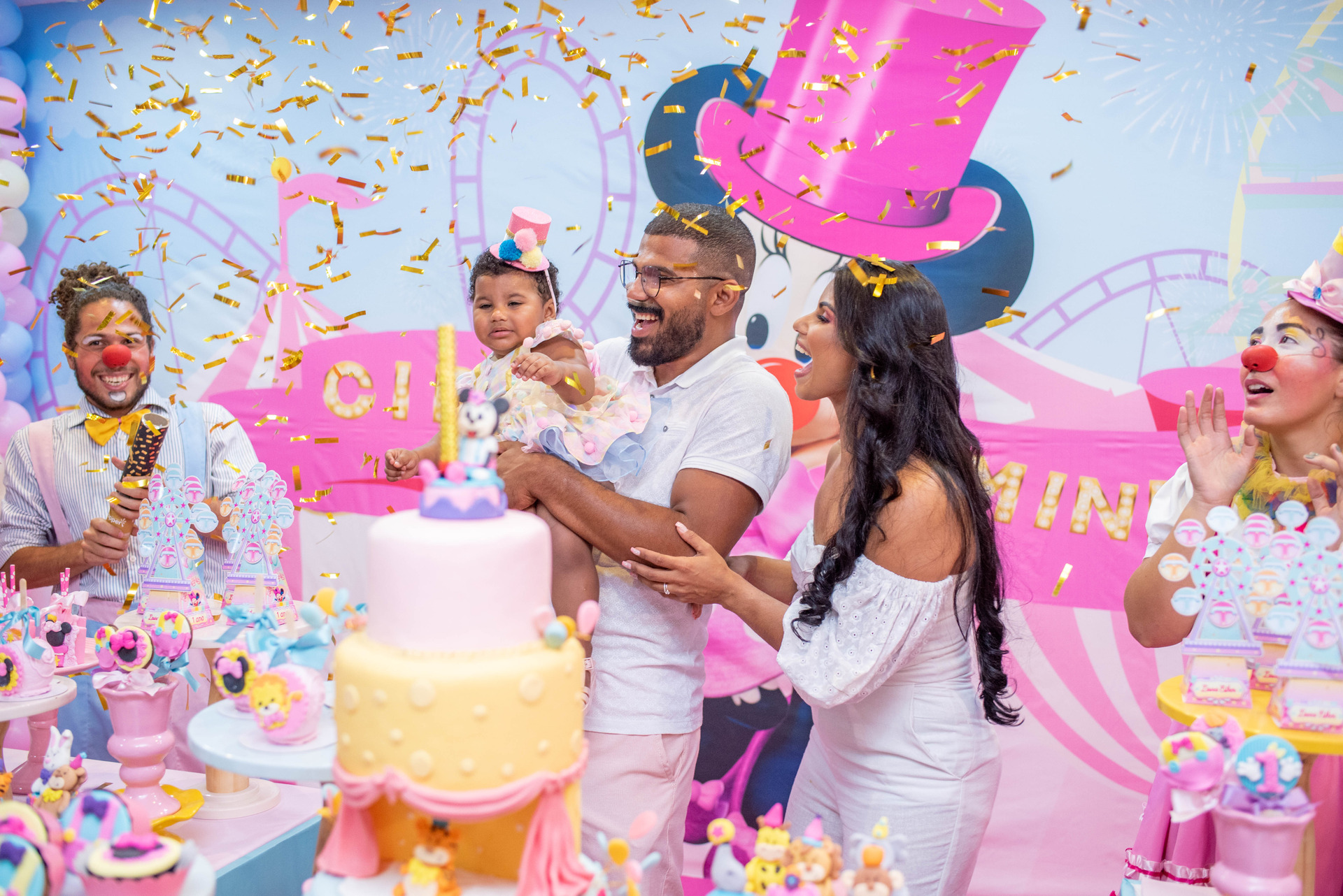 Fotos da hora do parabéns