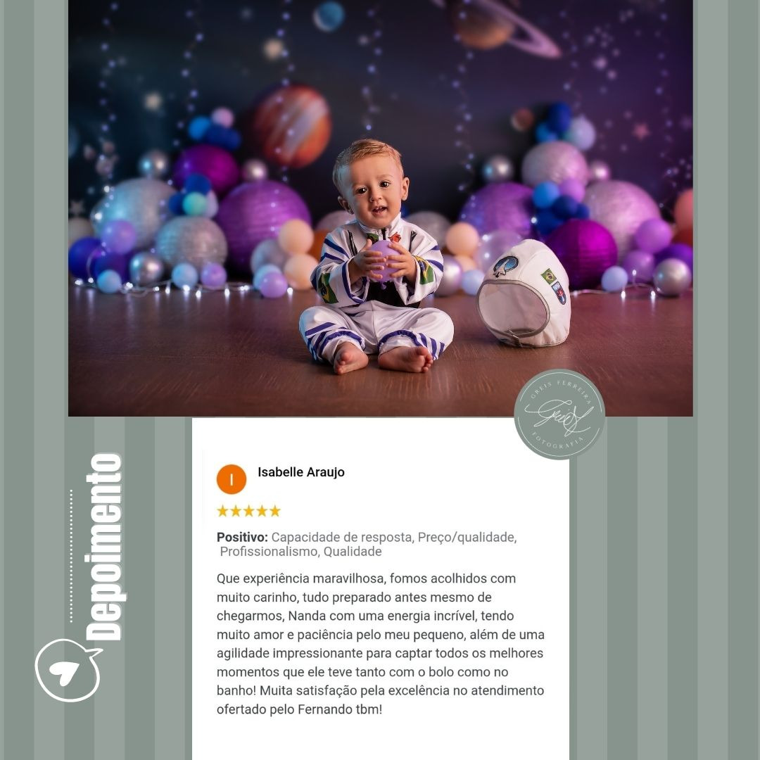 smash the cake astronauta ensaio de bebe