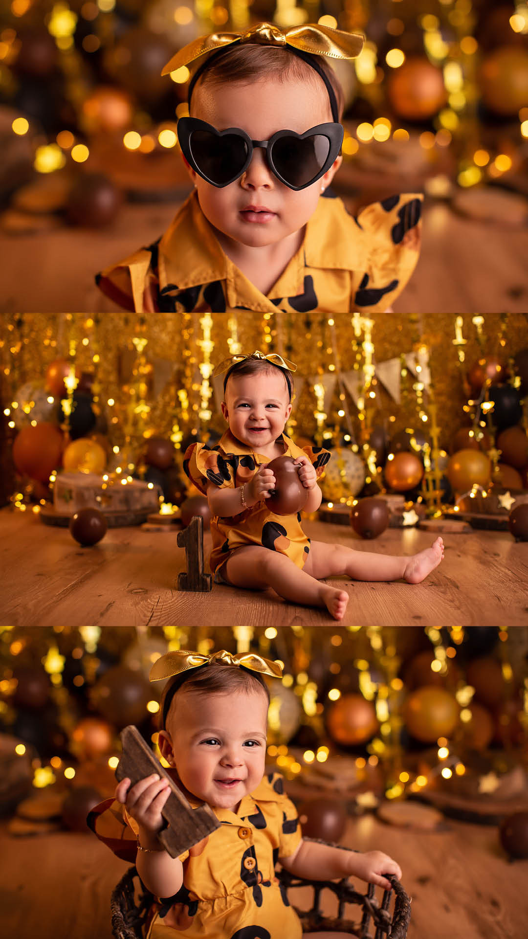 smash the cake menina ensaio bebe