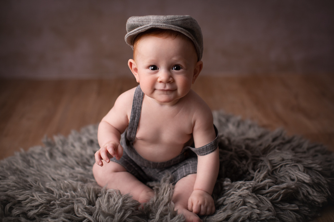 ensaio de bebe menino fotografia 6 meses