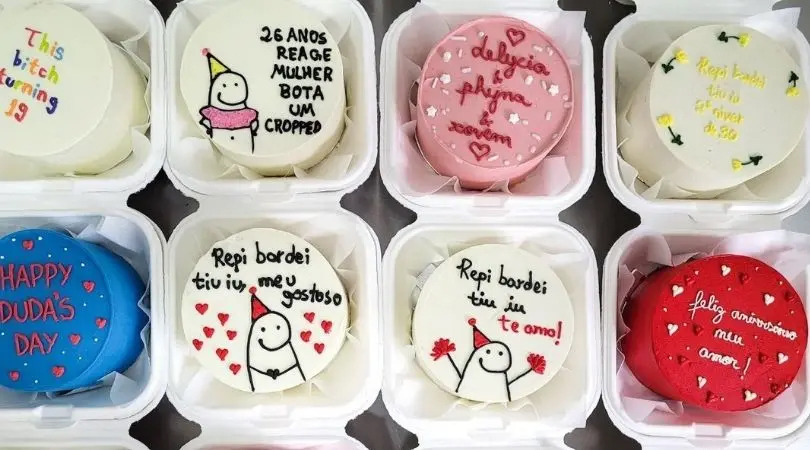 MINICURSO: BENTO CAKES!!! (BENTÔ - MINI BOLO NA LANCHEIRA) 