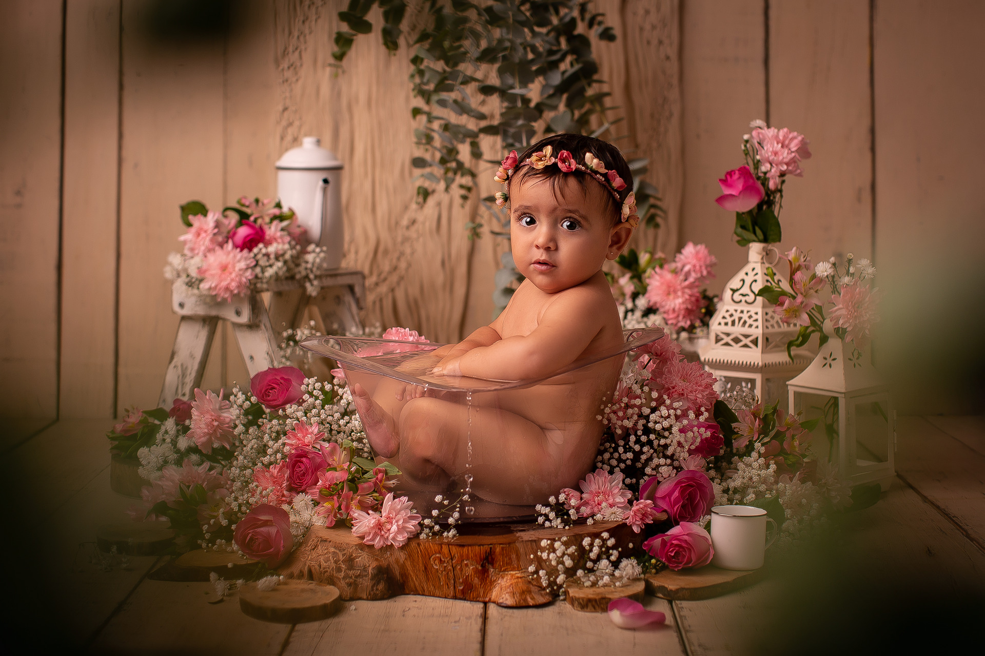 ensaio de bebe smash the cake fruit dinossauro bolo de melancia amarela