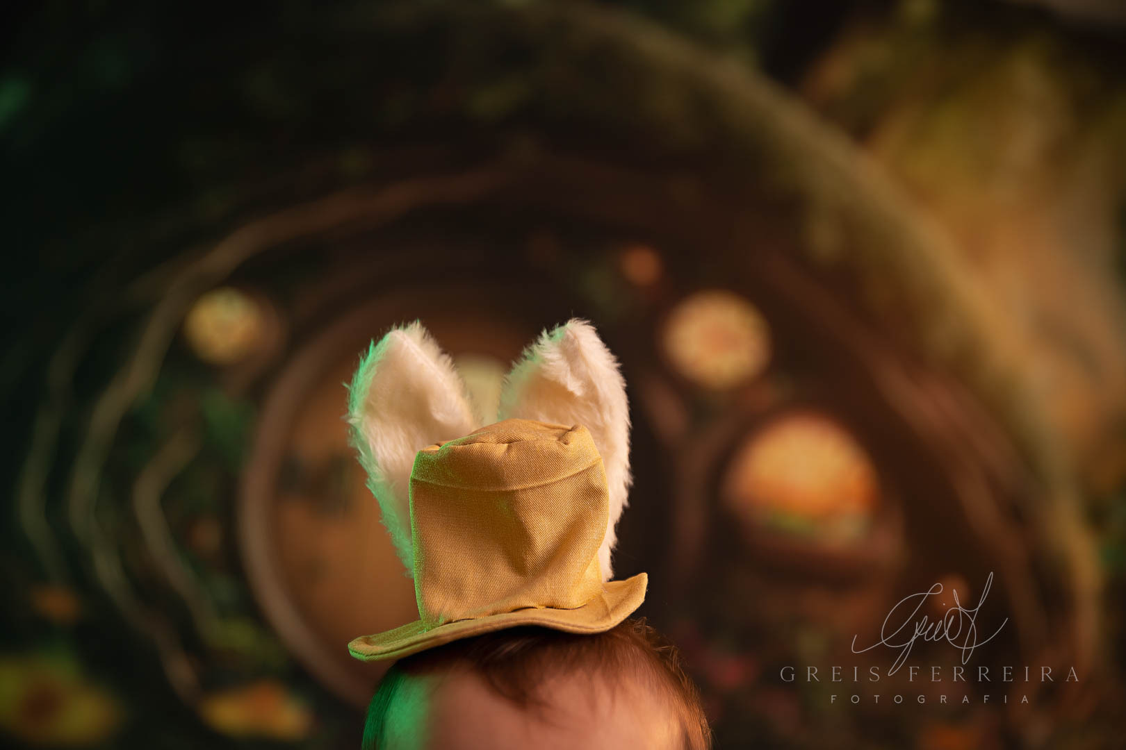 foto de ensaio de pascoa bebe menino