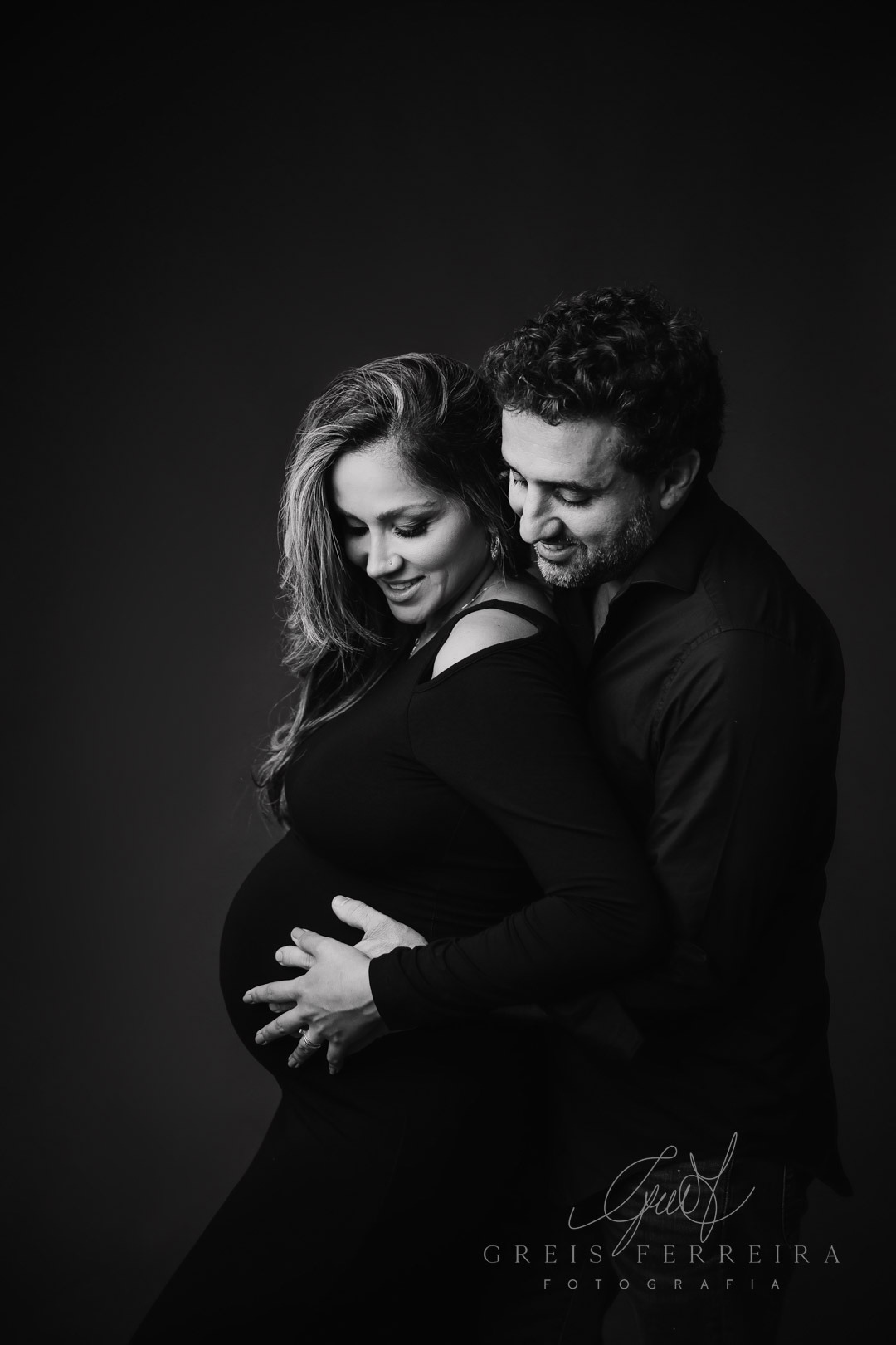 Ensaio Gestante foto gestação grávida fotografia familia marido pai