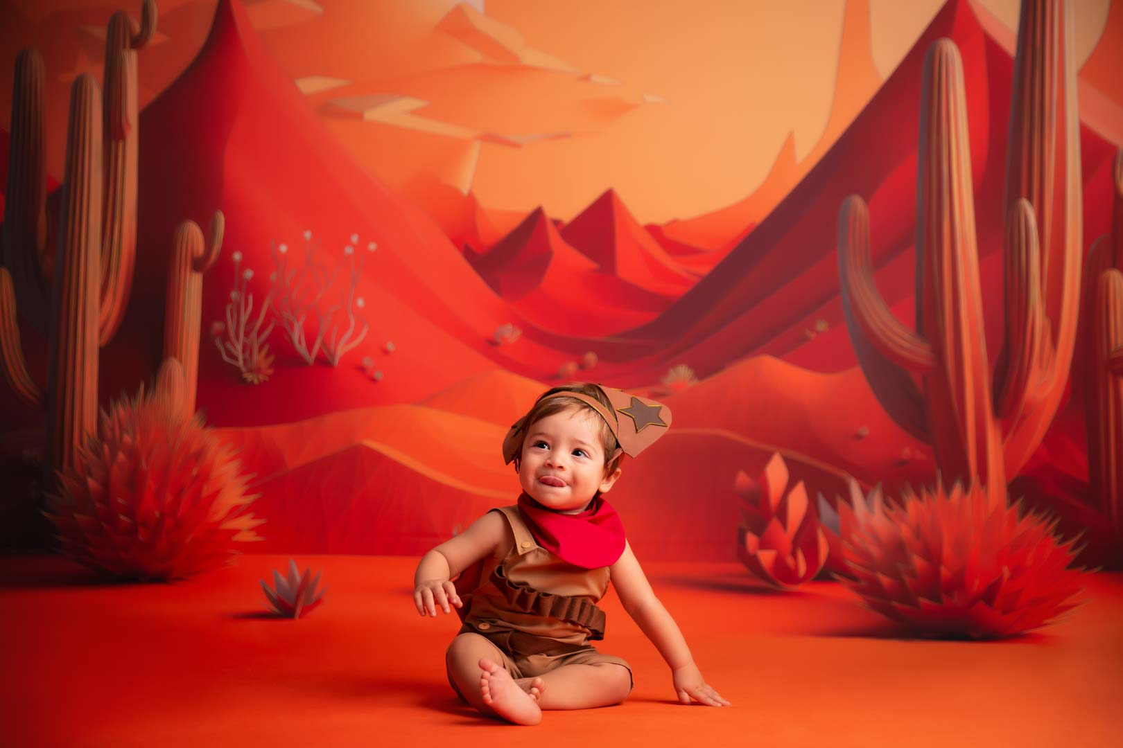 ensaio bebe festa junina lampiao